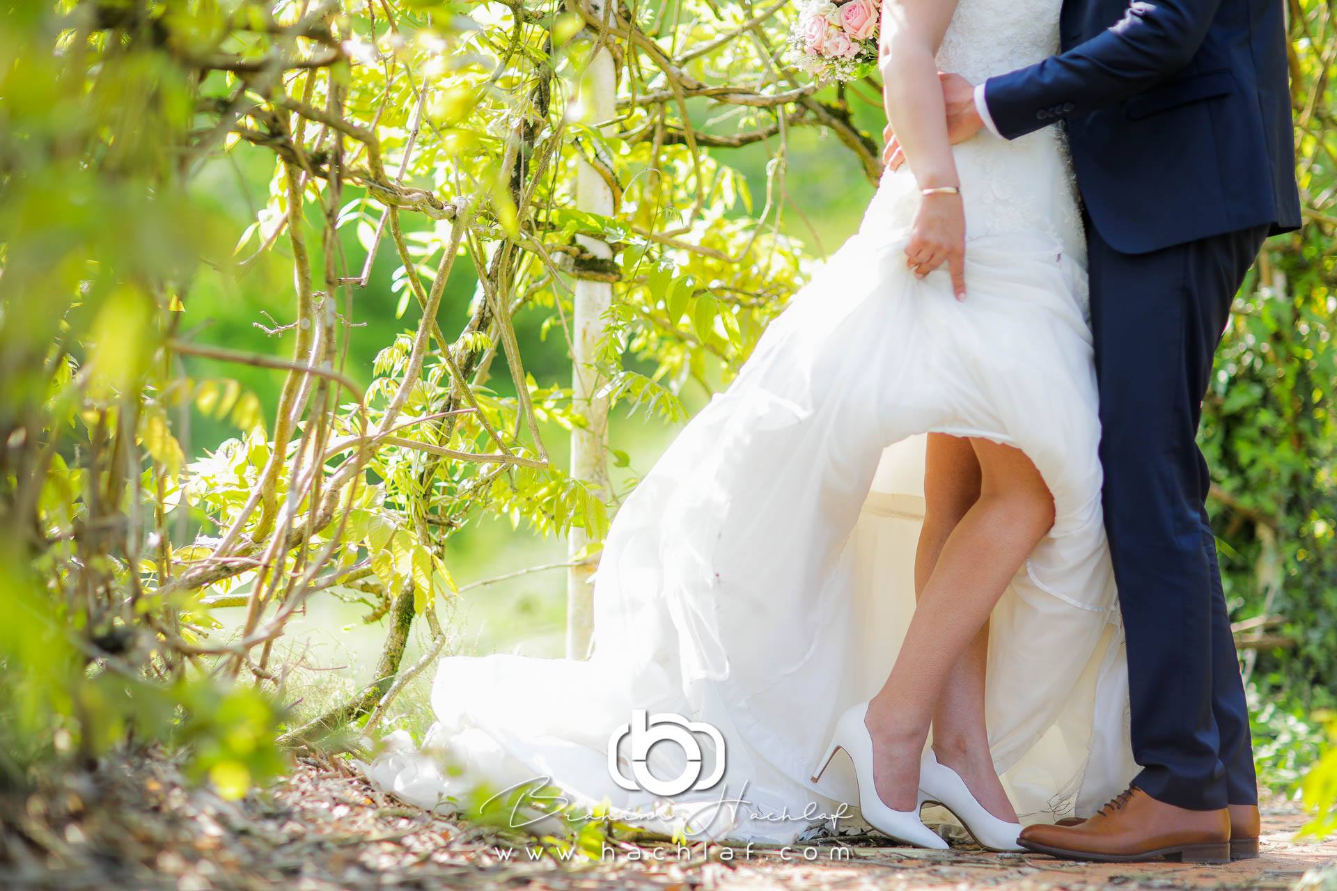 Couple mariage parc Loire-Atlantique