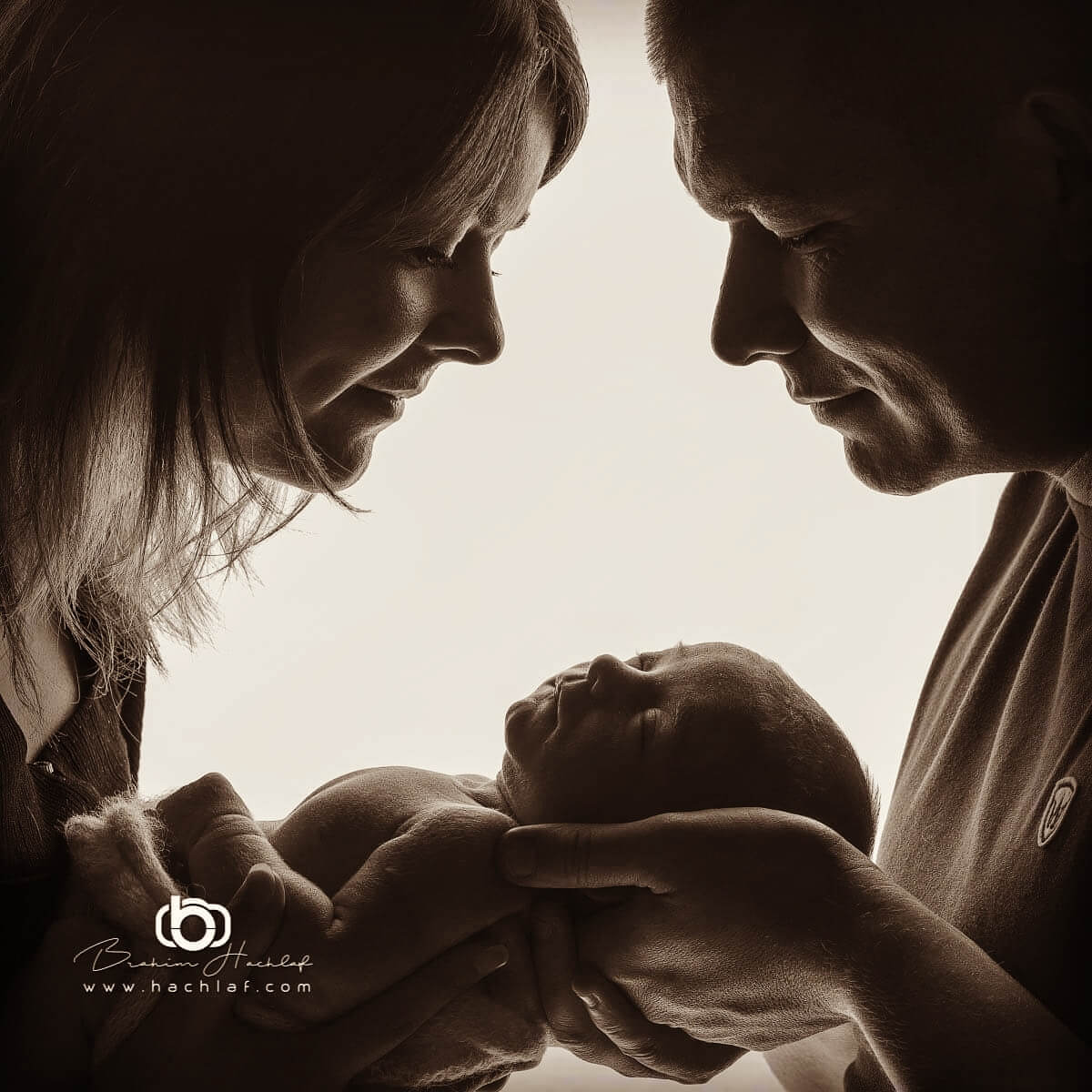 Photo grossesse couple studio Carquefou