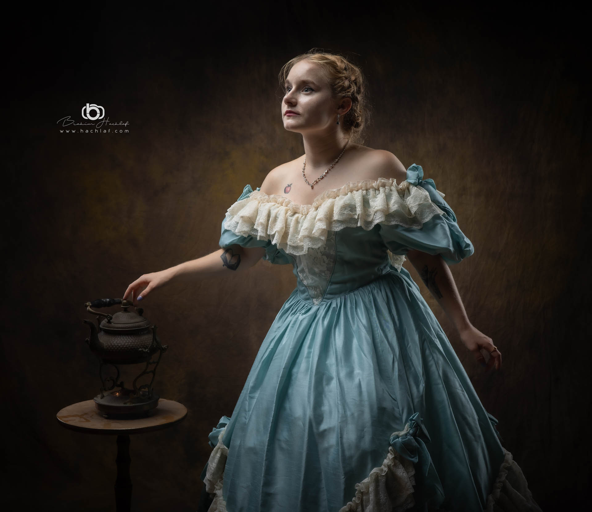 Portrait pictural fine art studio Carquefou — Brahim Hachlaf